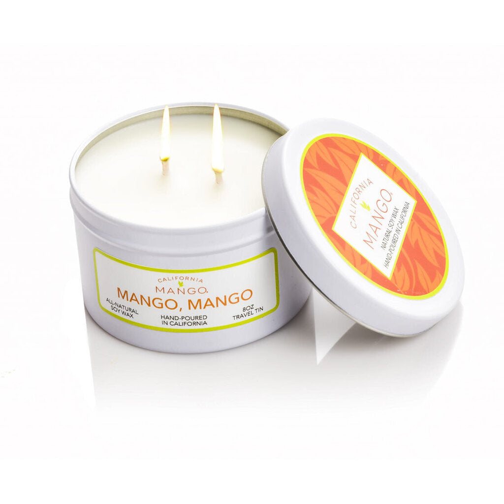 California Mango,women,Bath & Body,Mango Tin Candle