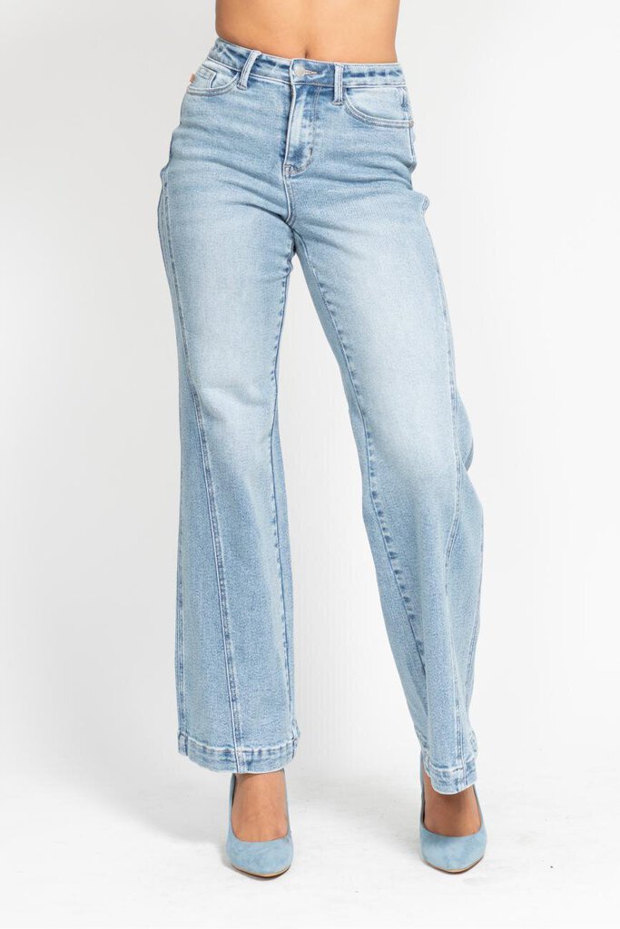 Judy Blue, Jeans,High Waist Retro Wide 88766 ,Blue,11