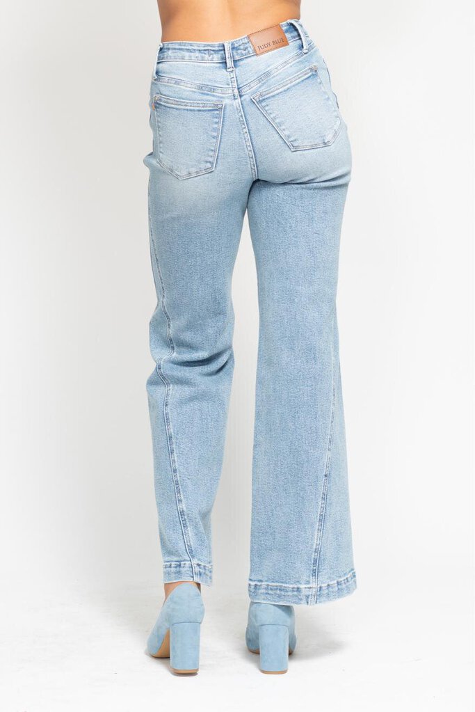 Judy Blue, Jeans,High Waist Retro Wide 88766 ,Blue,11