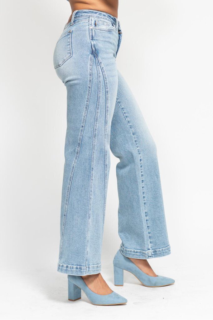 Judy Blue, Jeans,High Waist Retro Wide 88766 ,Blue,11