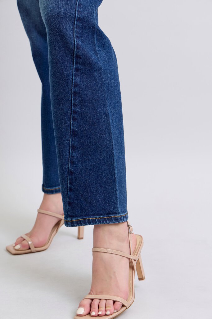 Judy Blue, Jeans,MR Side Seam Straight 82629