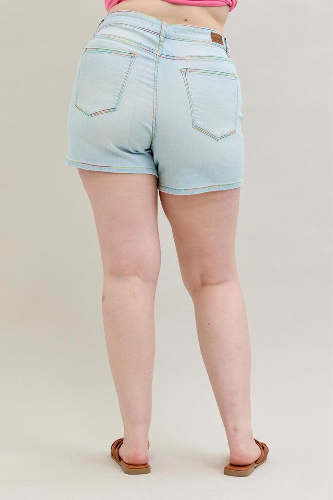 Judy Blue, Shorts,Rainbow Stitch 150103
