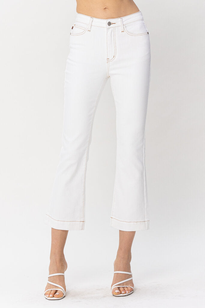 Judy Blue, Jeans,HW Cropped Bootcut 88657