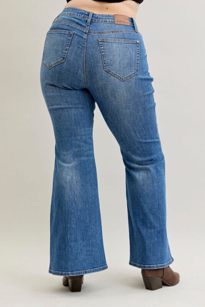 Judy Blue, Jeans,MR Flare Angular Seam