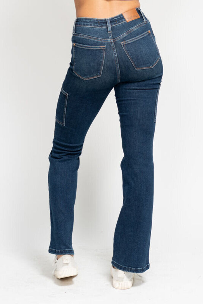 Judy Blue, Jeans,HW Cargo Bootcut