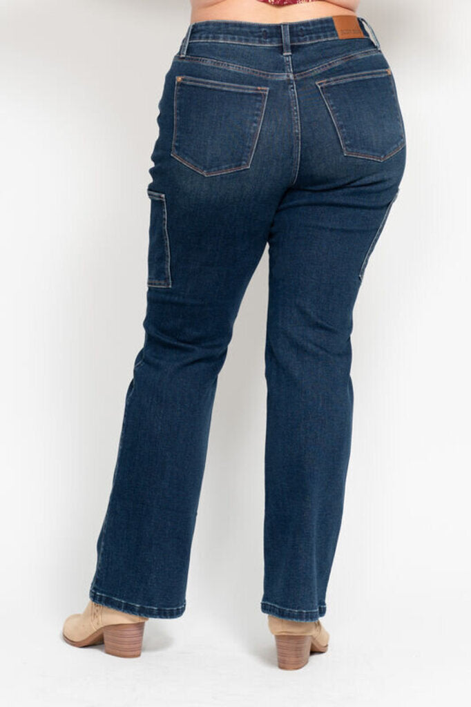 Judy Blue, Jeans,HW Cargo Bootcut