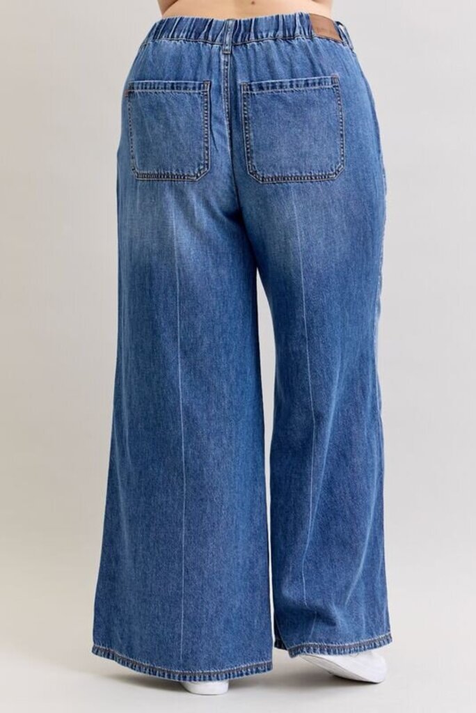 Judy Blue, Jeans,HW Palazzo Elastic Waist