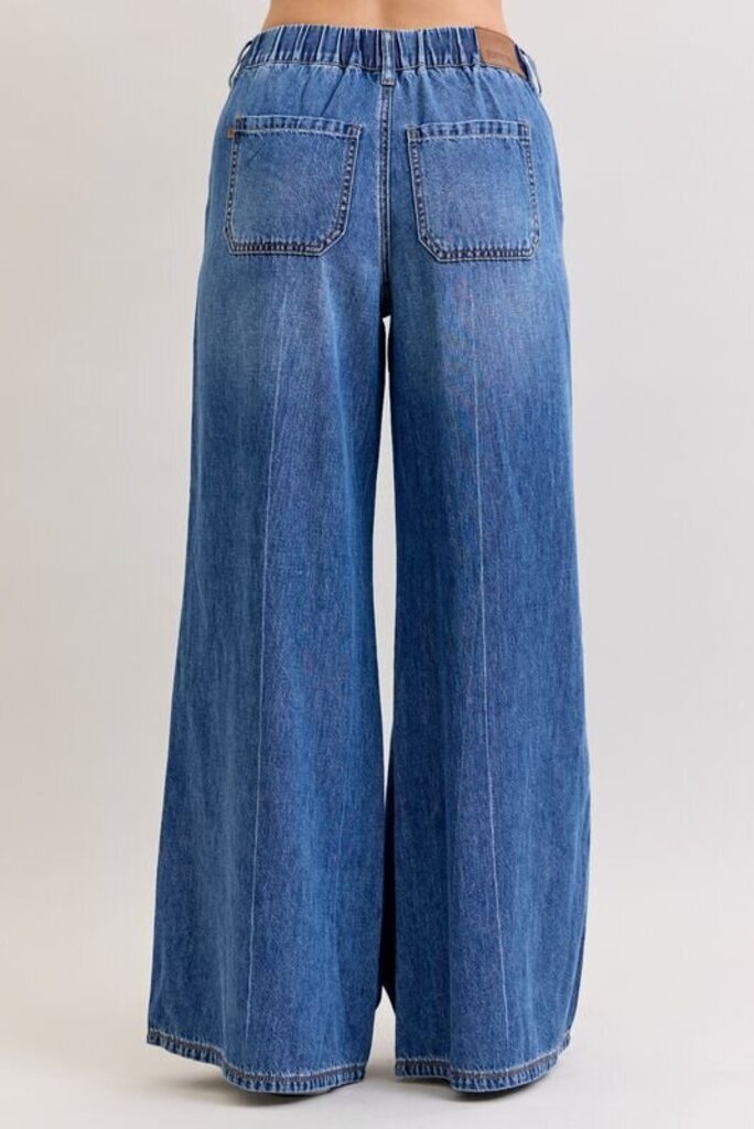 Judy Blue, Jeans,HW Palazzo Elastic Waist