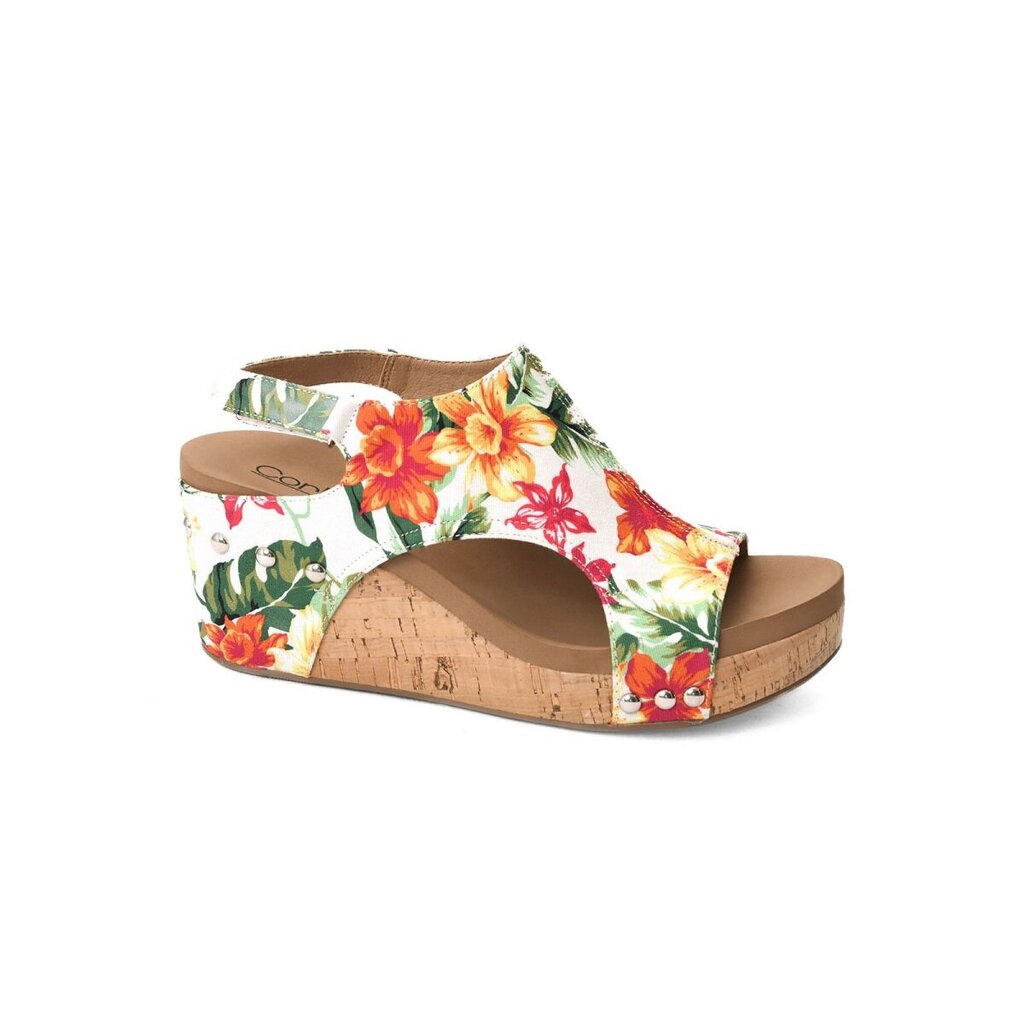 Corky"s, Shoes,Carley Floral Wrap