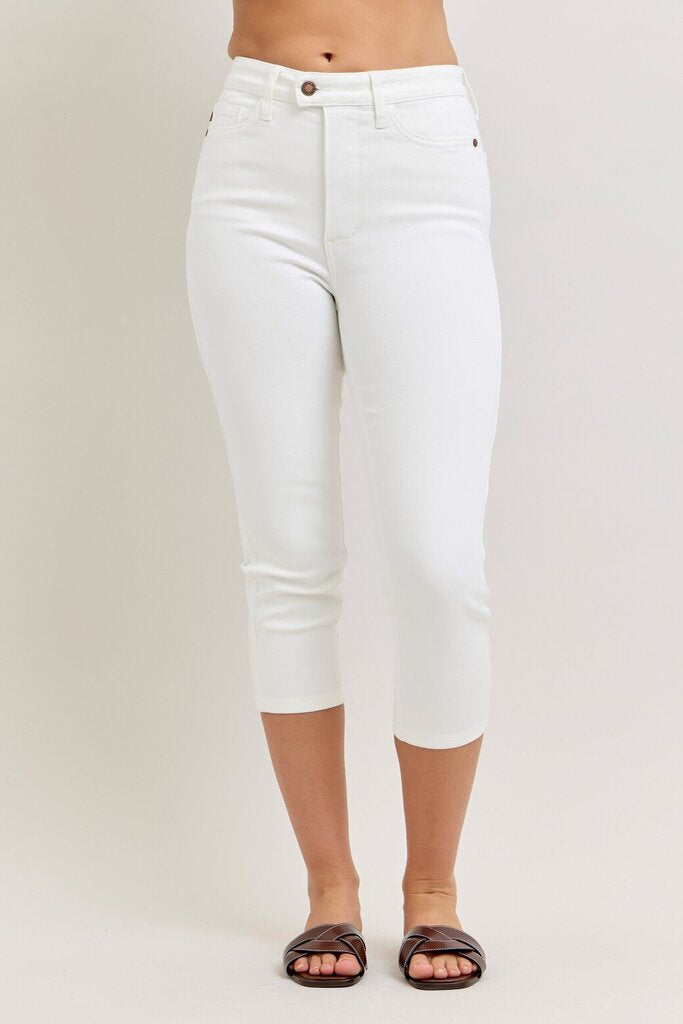 Judy Blue, Jeans,HW TC Capri 78121