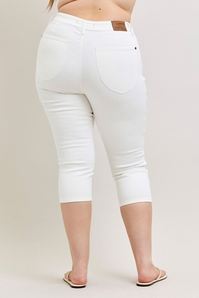 Judy Blue, Jeans,HW TC Capri 78121