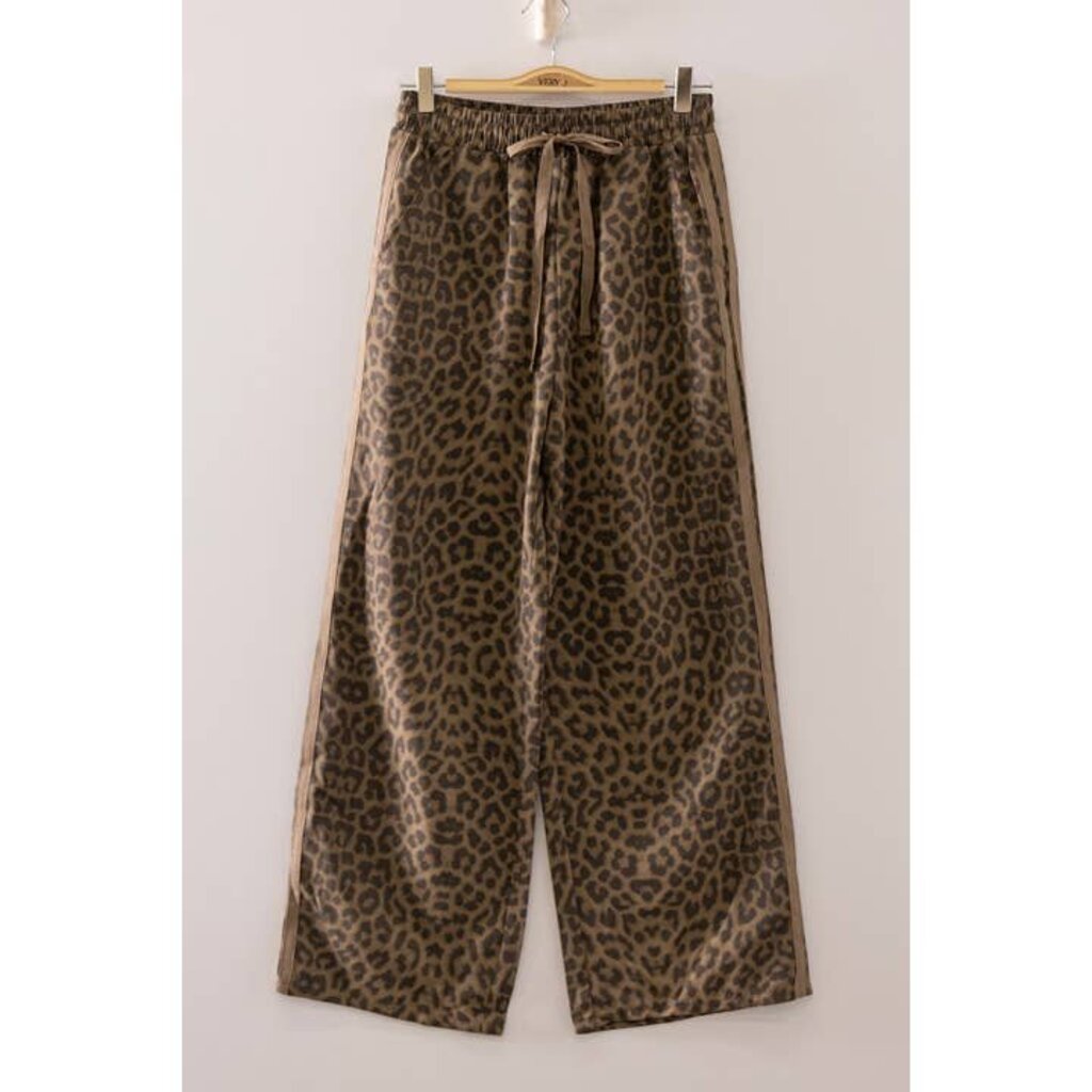 Very J, Pants,Leopard Print Drawstring