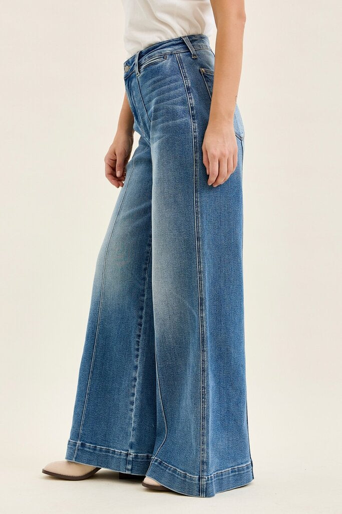 Judy Blue, Jeans,HW Liza Palazzo Short