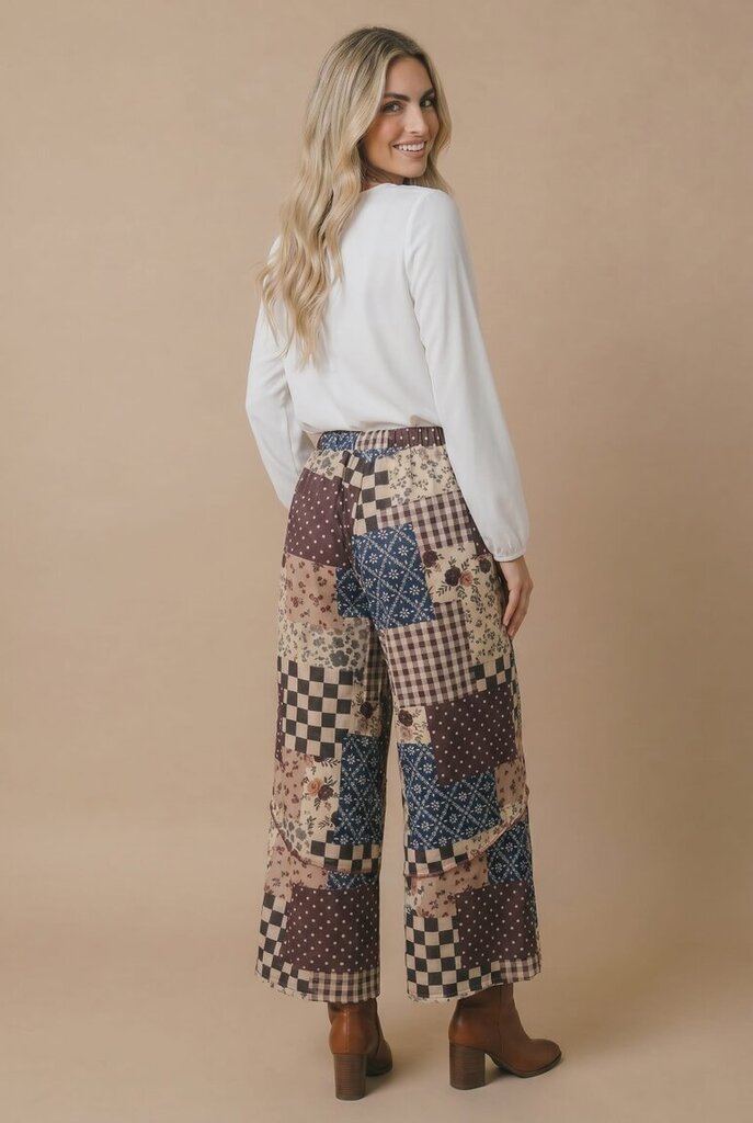 Haptics, Pants,Patchwork French Terry