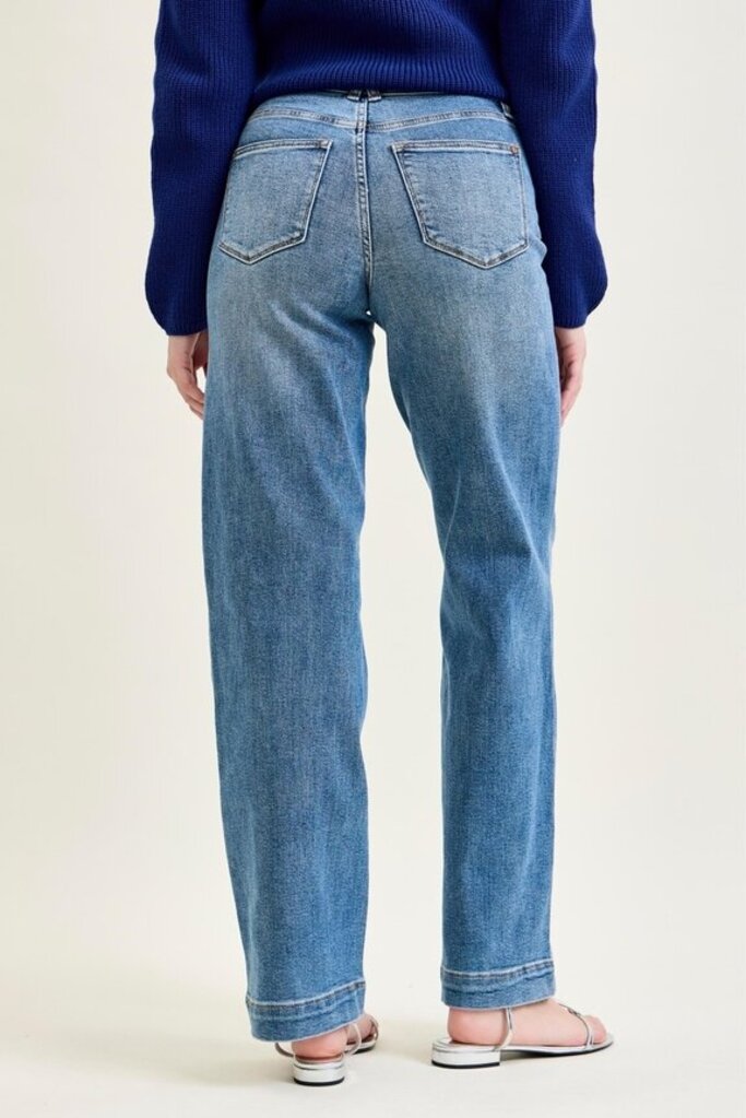 Judy Blue, Jeans,HW Star & Frt Seam Det.