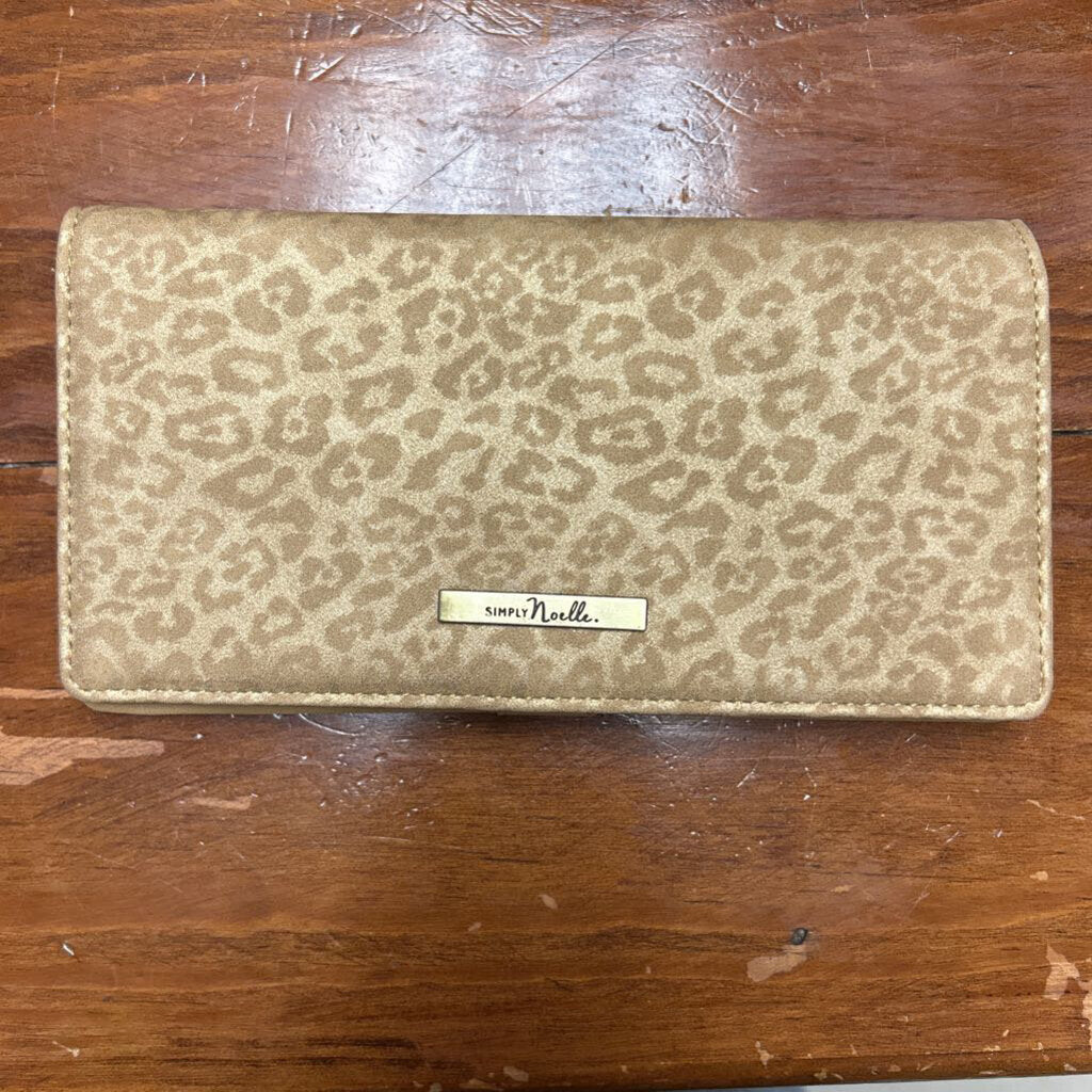 SIMPLY NOELLE, Wallet,Luxe Leopard,Gold