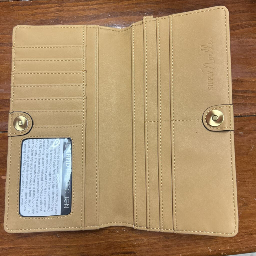 SIMPLY NOELLE, Wallet,Luxe Leopard,Gold