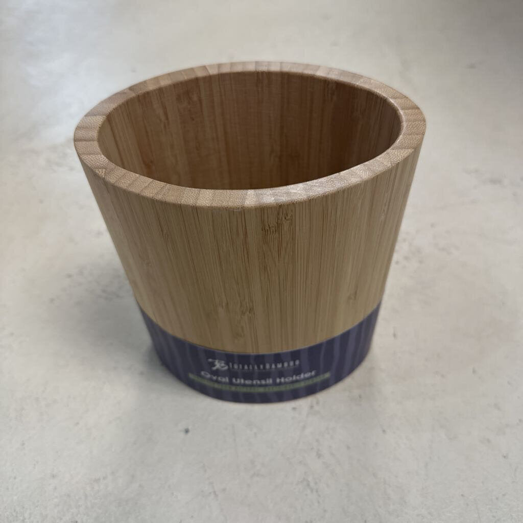 Totally Bamboo, Table Top,Oval Utensil Holder