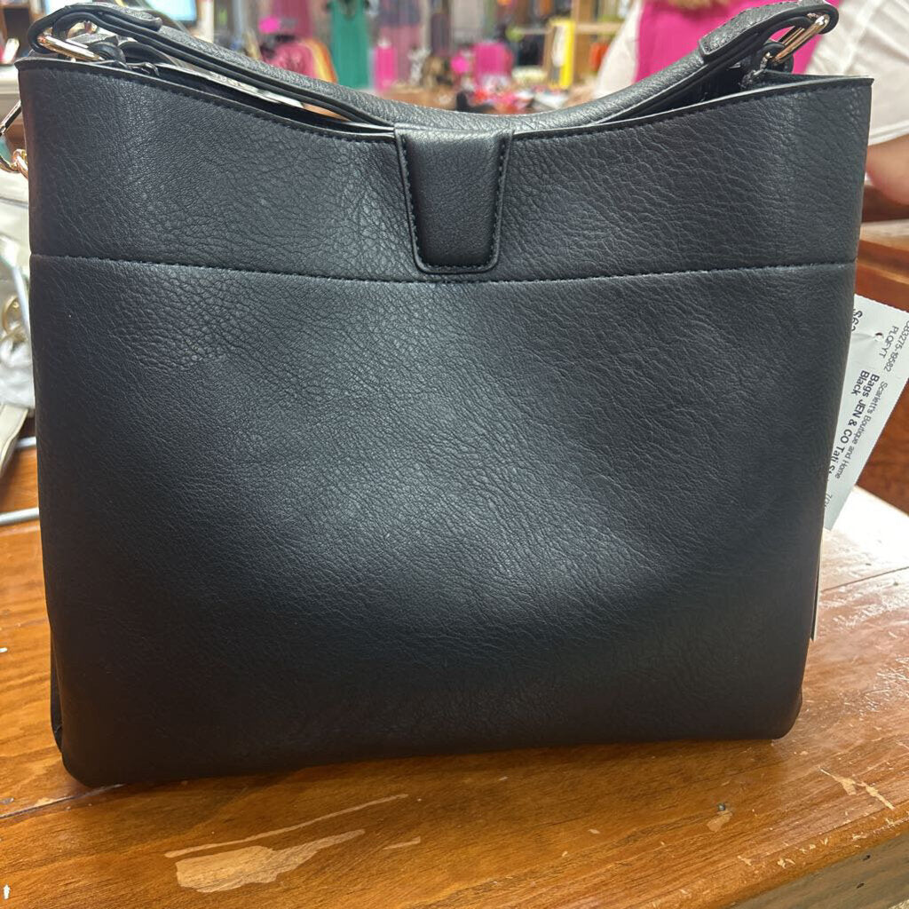 JEN & CO, Bags,Tati Stchel,Black