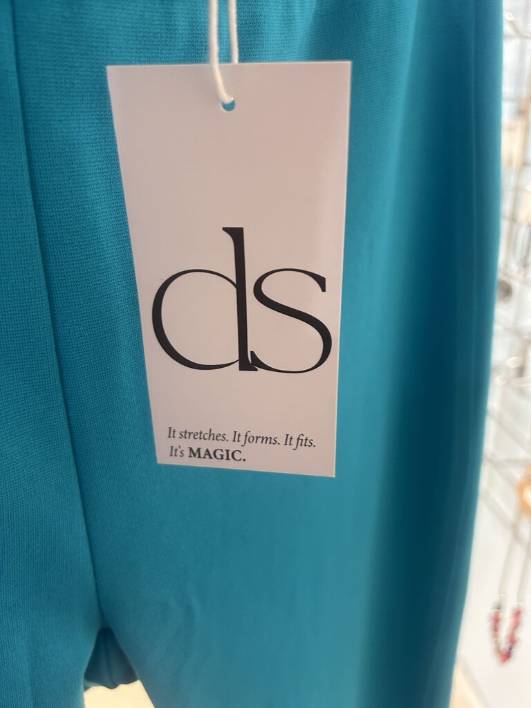 Dear Scarlett, Pants,High Waist Skinny,Teal,M