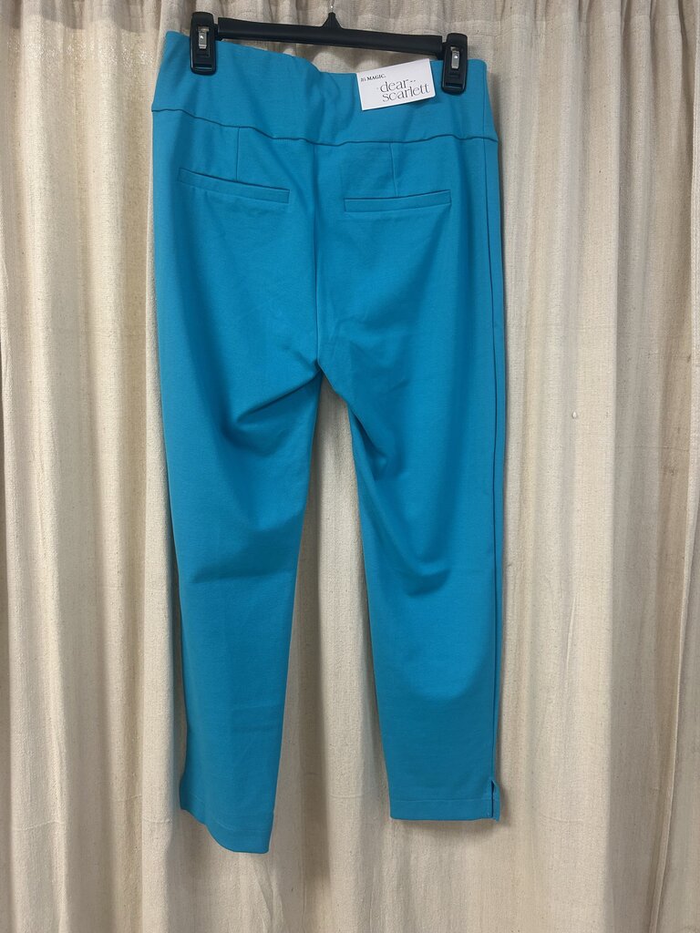 Dear Scarlett, Pants,High Waist Skinny,Teal,M