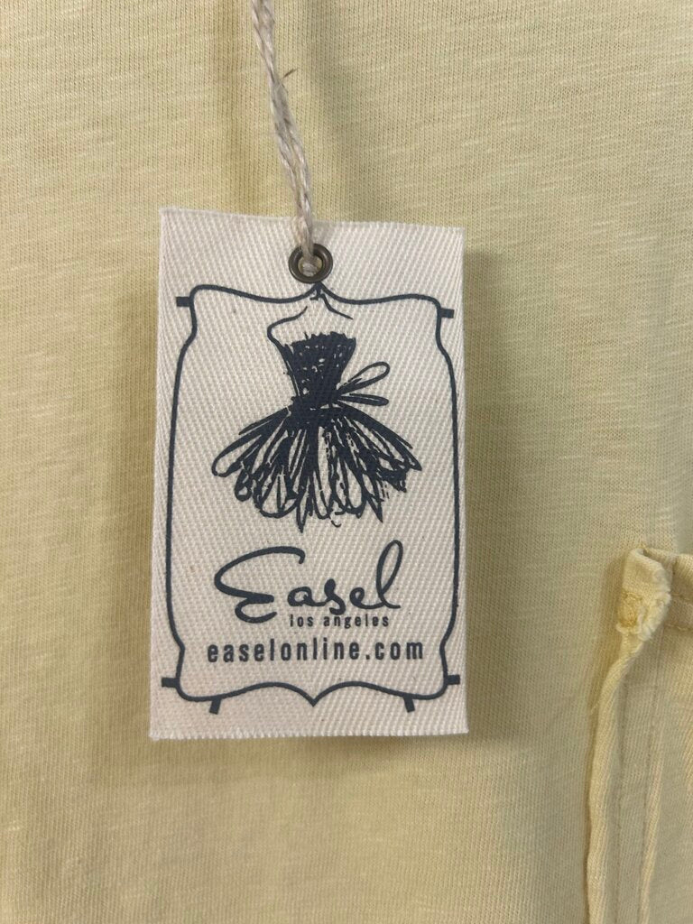 easel, Top,Wing Sl Color Mix Knit