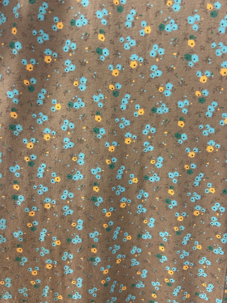 easel, Jumper/Romper,Floral Print Cotton Jersey