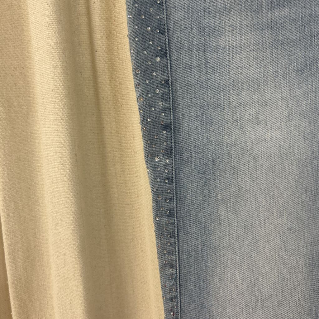 Judy Blue, Jeans,MR Rhinestone Side Panel Flare 88895