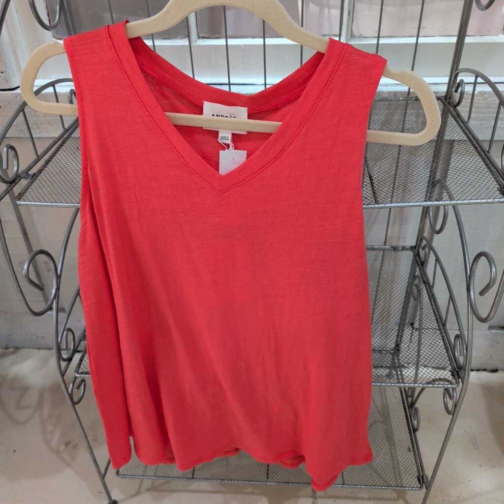 Dear Scarlett, Top,V-Neck Cotton Tank