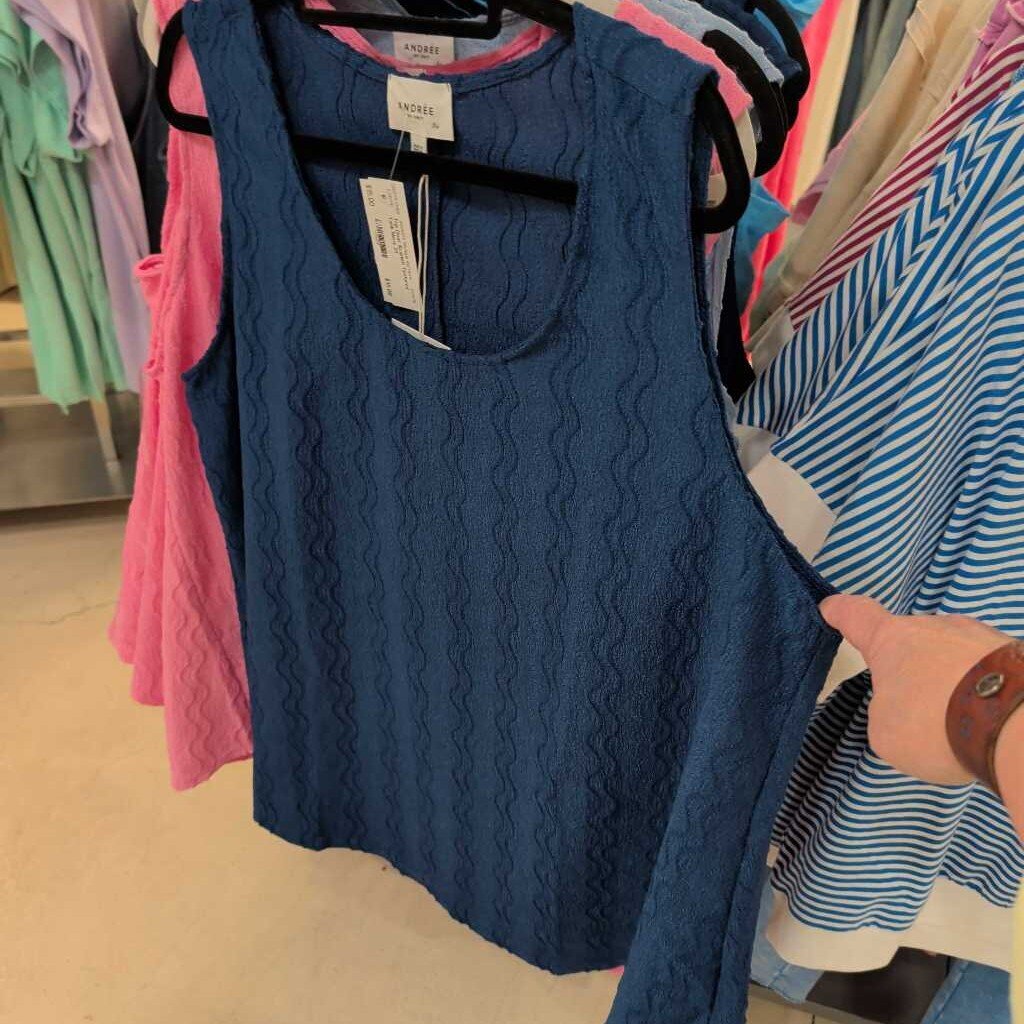 Dear Scarlett, Top,Textured Tank