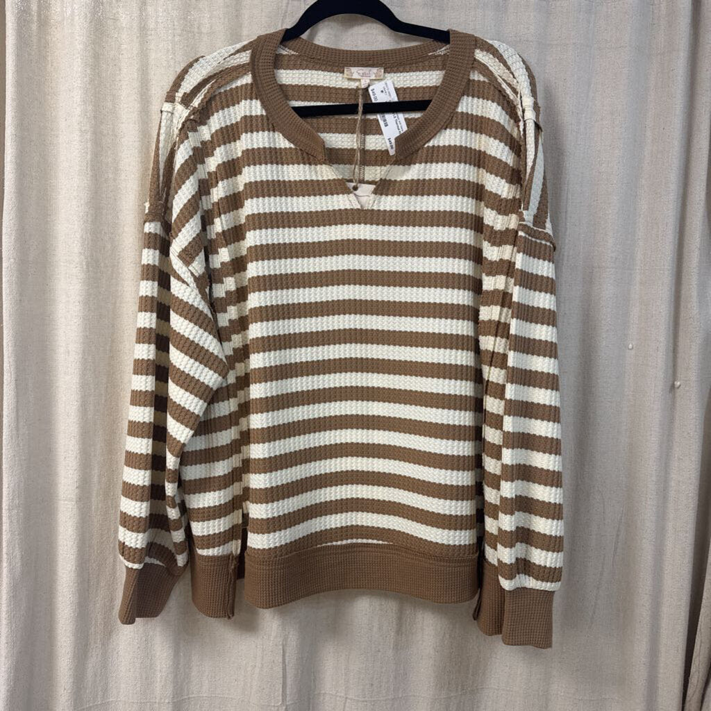 easel, Top,LS Thermal Knit