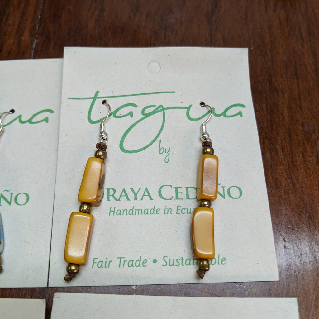 OTJ, Jewelry,Tagua Variety Earrings,Variety-Jewelry-OTJ-Scarlett's Boutique and Home
