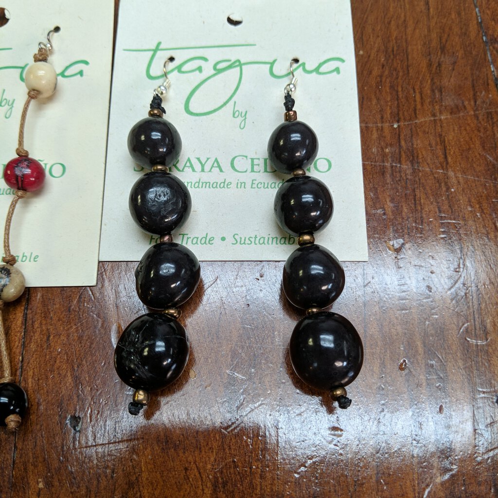 OTJ, Jewelry,Tagua Variety Earrings,Variety-Jewelry-OTJ-Scarlett's Boutique and Home