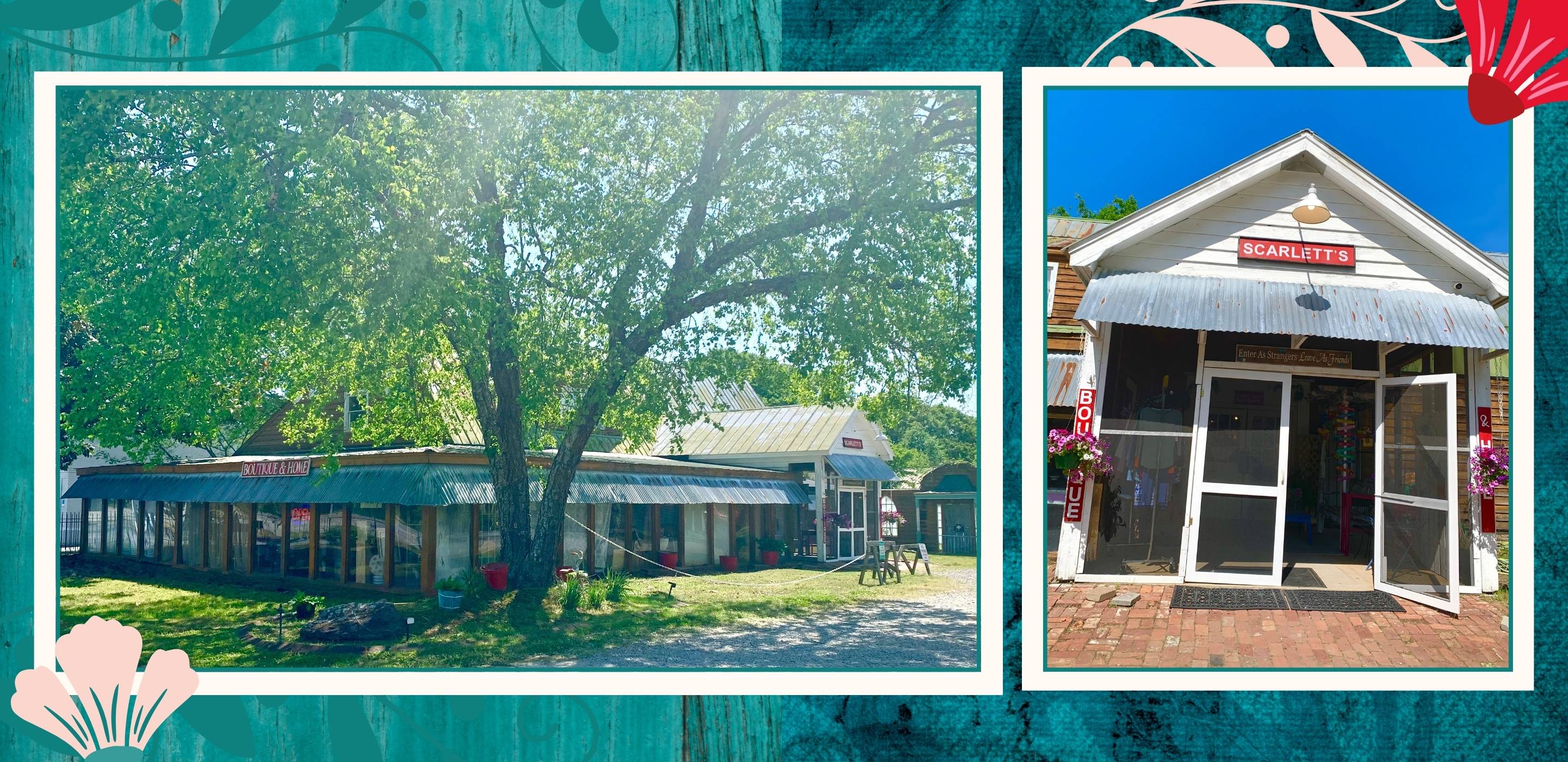 Scarlett's Boutique and Home Storefront located at 3275 Reidville Rd. Spartanburg, SC