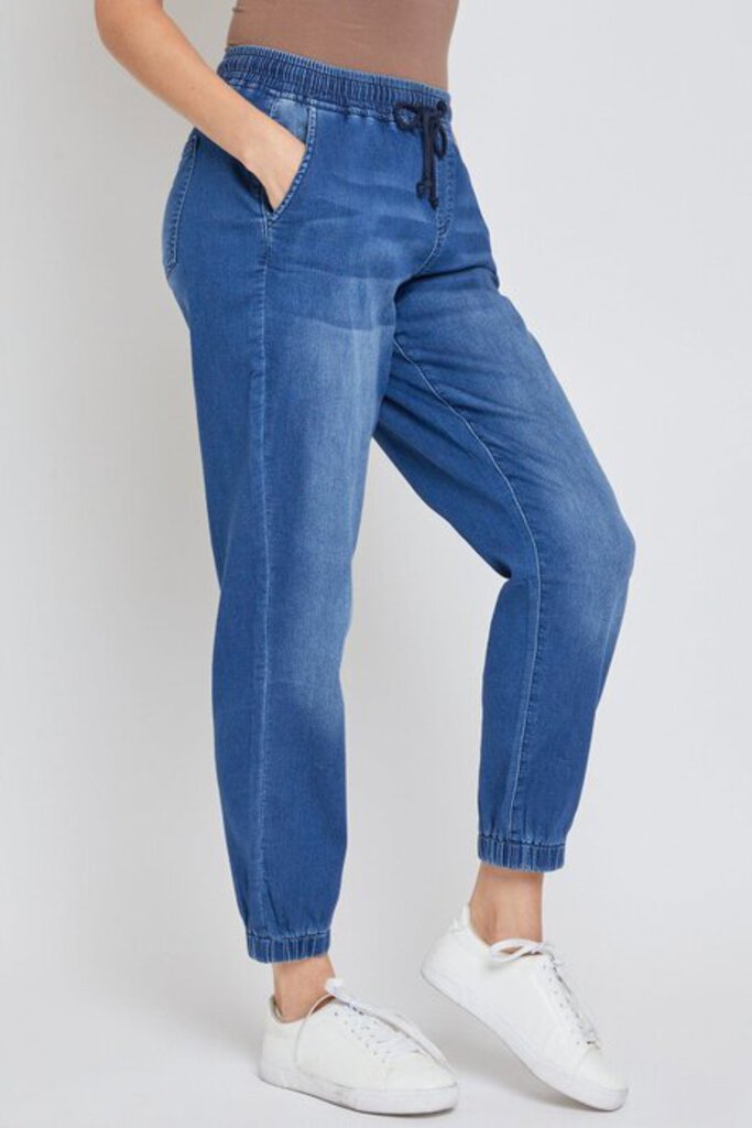 YMI,women,Miscellaneous,Missy Ankle Loungewear Jogger,Med Blue,S