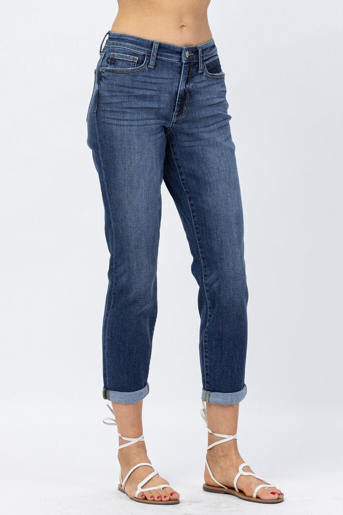 Judy Blue, Jeans,MR Cuff Boyfriend