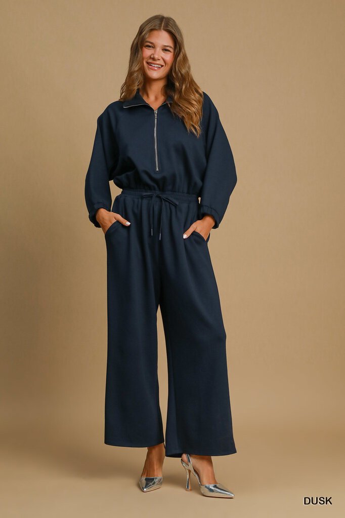 UMGEE, Jumpsuit,Wide Leg Luxeknit