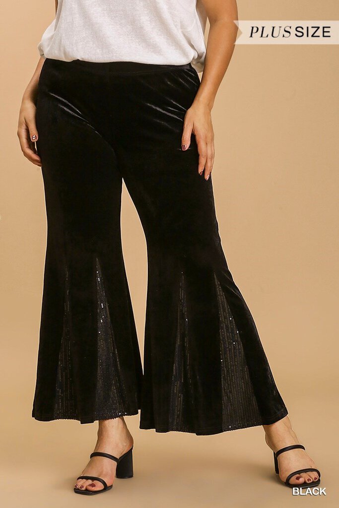 UMGEE, Pants,Velvet & Sequin Pull On