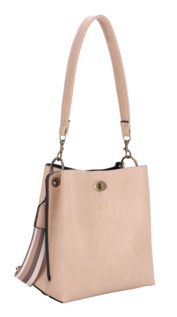 Liz Soto, Bags,Lola Crossbody/Bucket ,Almond