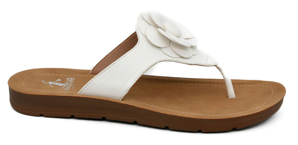 Corkys, Shoes,Flower Thong Sandal