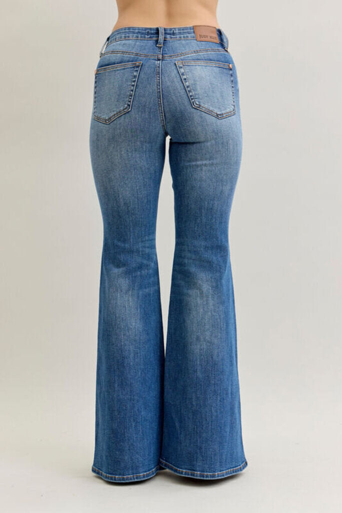 Judy Blue, Jeans,MR Flare Angular Seam