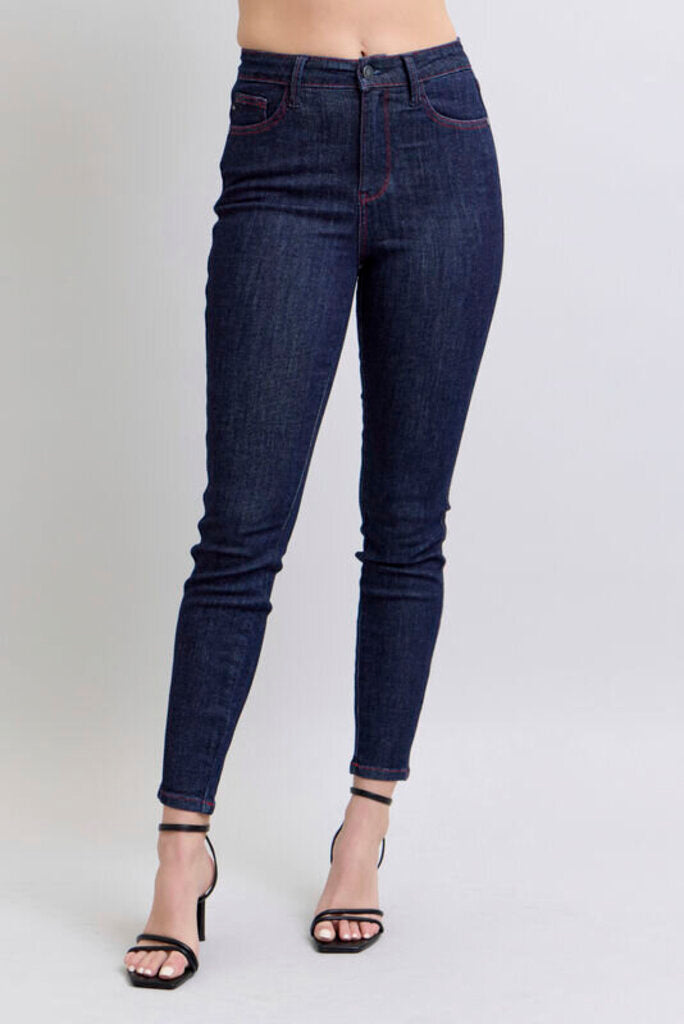 Judy Blue, Jeans,HW Heart Back Pocket