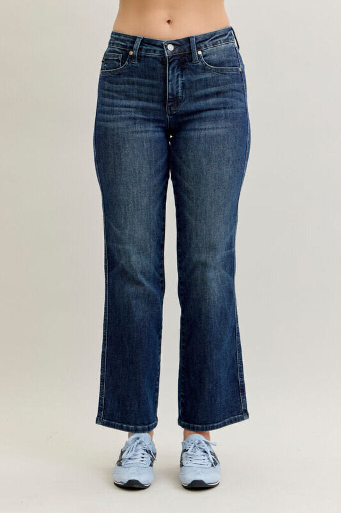 Judy Blue, Jeans,MR Petite Straight TC 88861