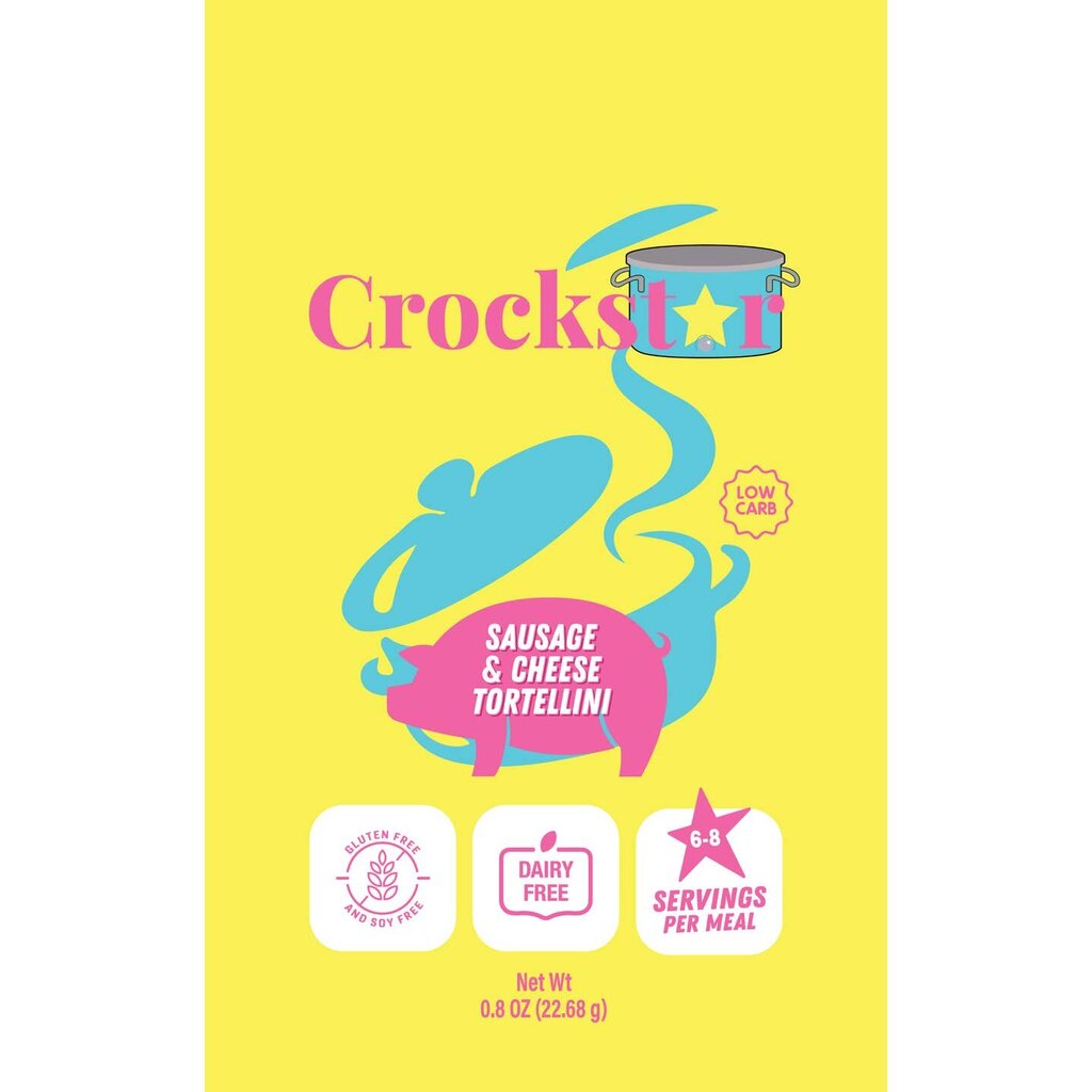 Crockstar, Food,Sausage & Cheese Tortellini