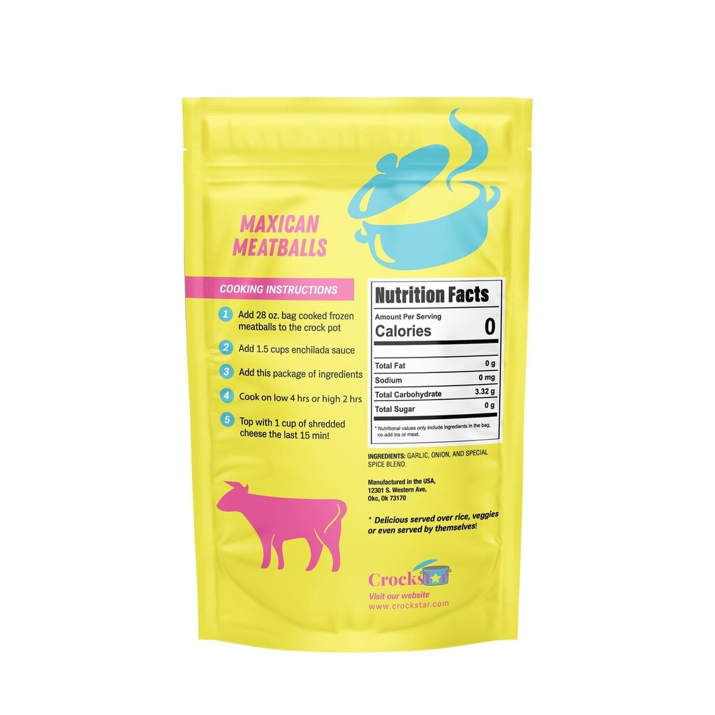 Crockstar, Food,Mexican Meatballs