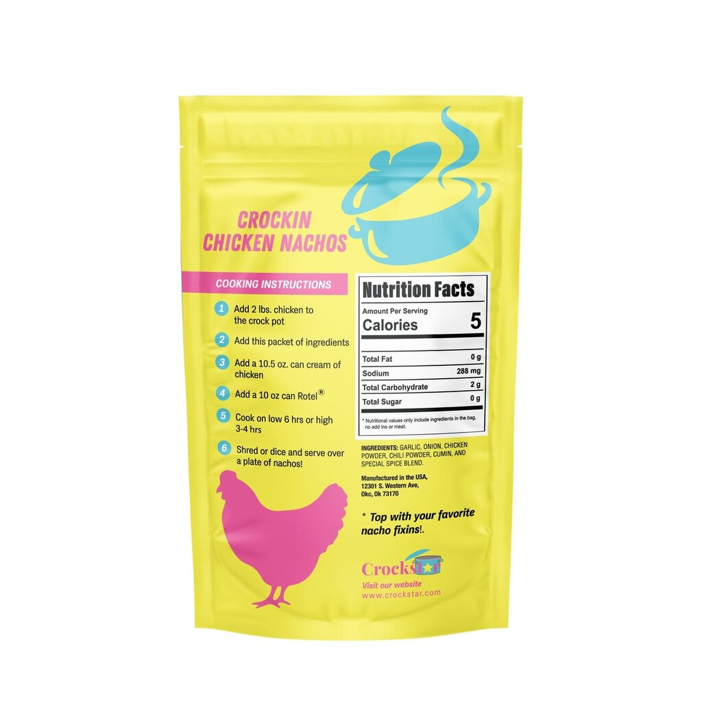 Crockstar, Food,Crockin Chicken Nachos