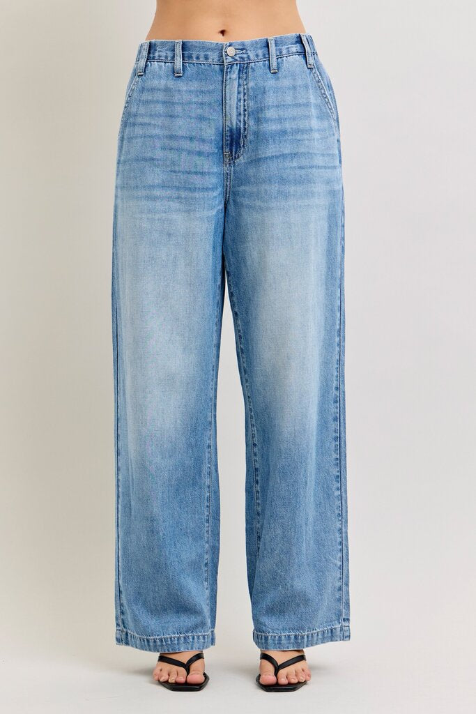 Judy Blue, Jeans,HW Baggy Elasticized Waist