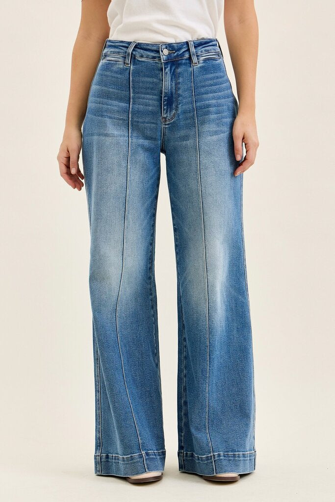 Judy Blue, Jeans,HW Liza Palazzo Short