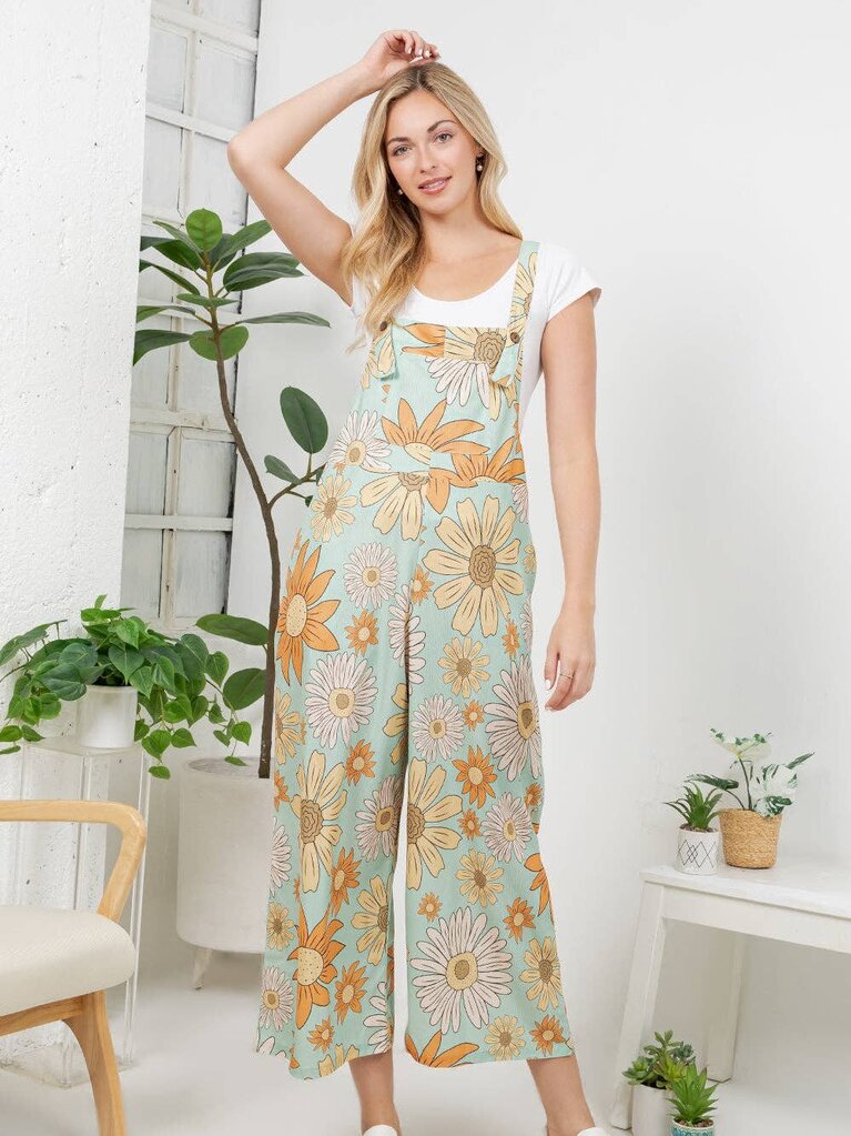 LA Soul, Jumper/Romper,Sunflower Print