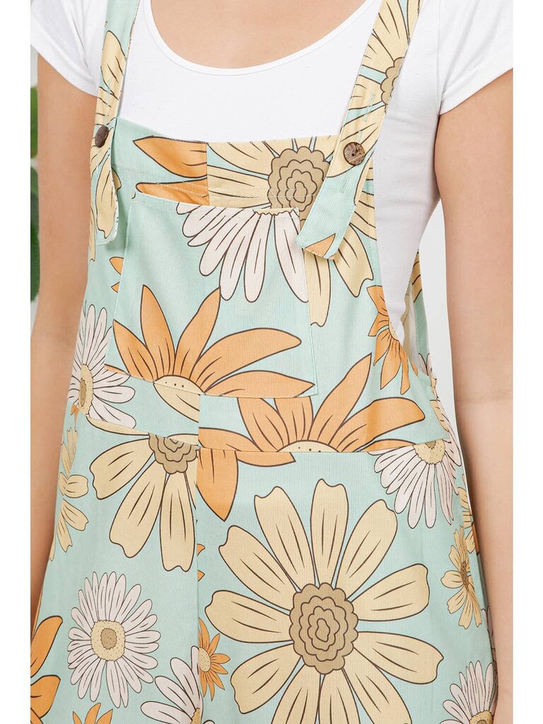 LA Soul, Jumper/Romper,Sunflower Print